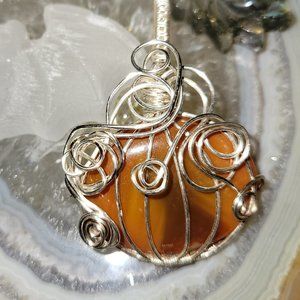 Pumpkin pendant